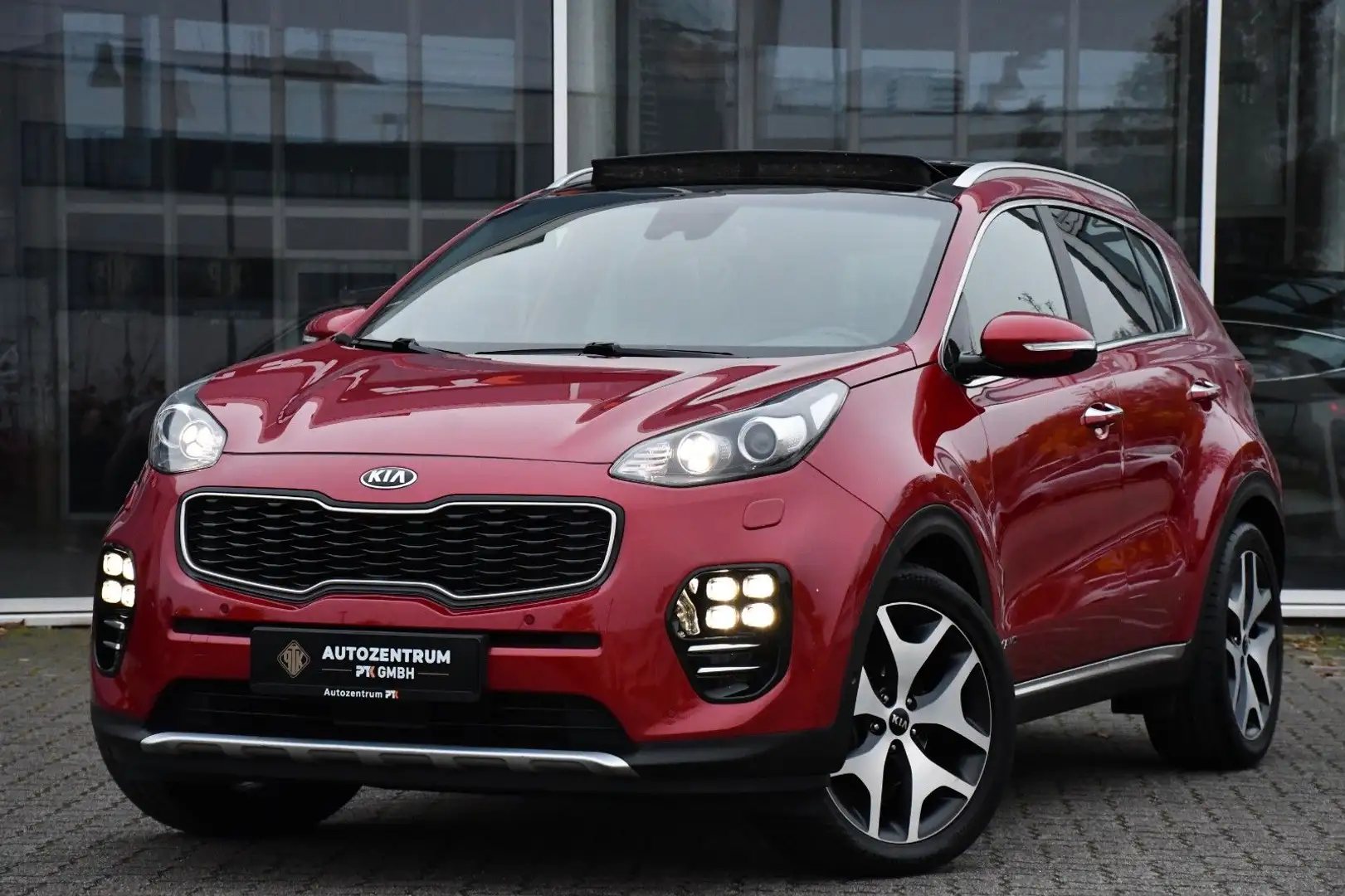 Kia Sportage GT-Line 4WD Pano JBL Rot - 1