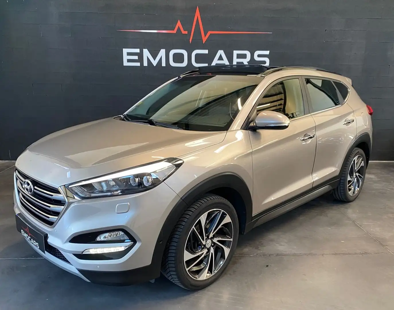Hyundai TUCSON III 1.7 CRDI 141 EXECUTIVE DCT-7 Double embrayage refait Beige - 2