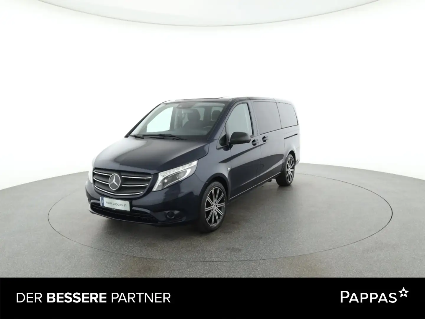 Mercedes-Benz Vito 116 CDI Kombi lang PTS Cam Stdhz SHZ LED Blau - 1