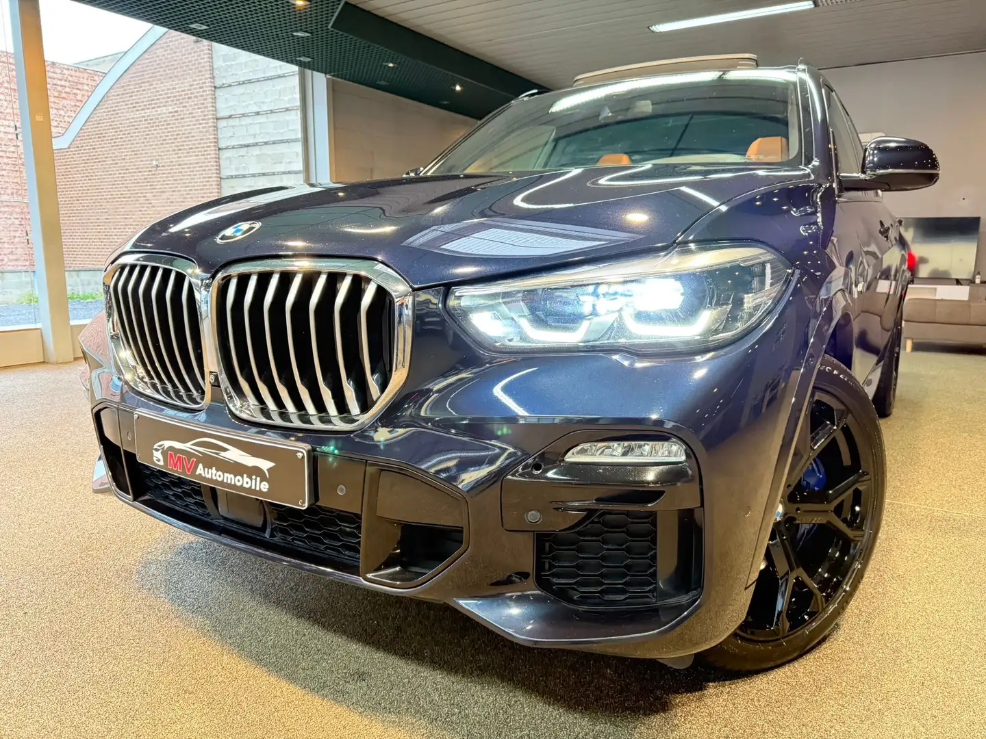 BMW X5 3.0dAS xDrive30 * Pack M * Full options Bleu - 1