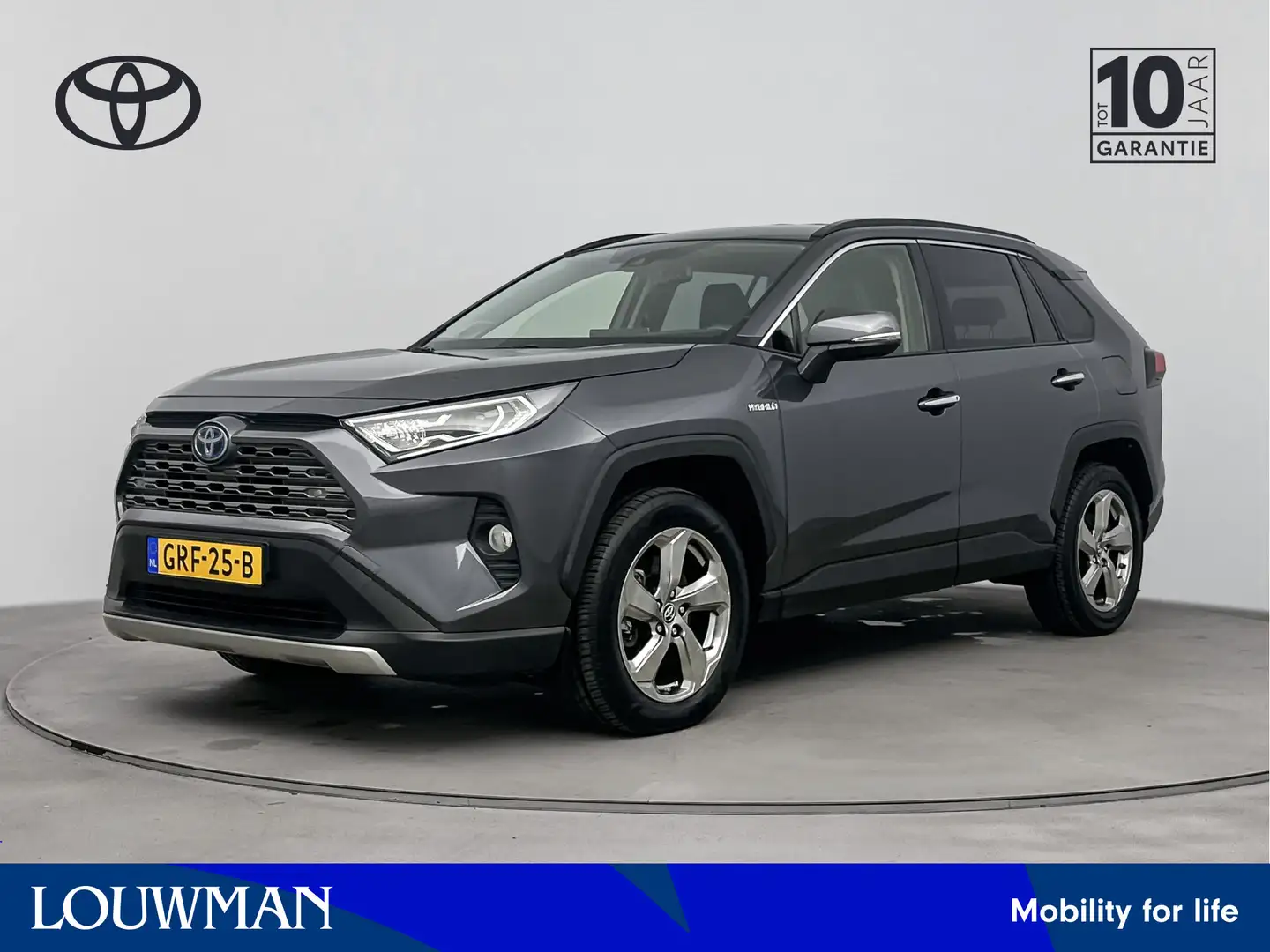 Toyota RAV 4 2.5 Hybrid Style Limited | JBL-Audio | Zwart leder Grijs - 1