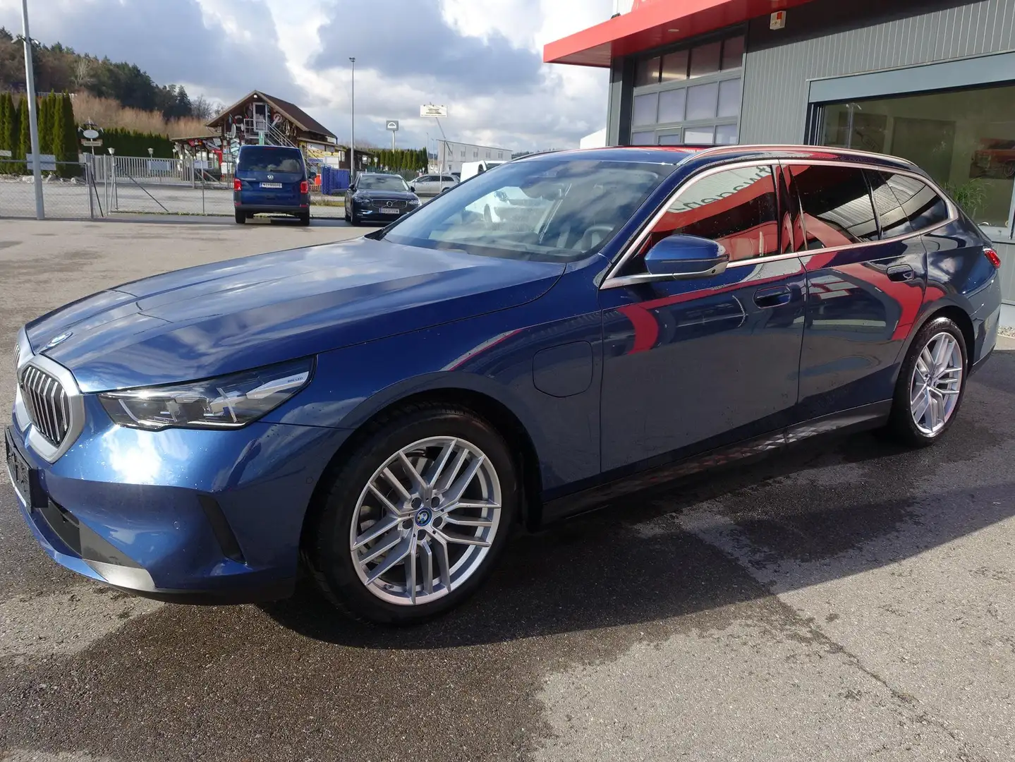 BMW 530 530 e xDrive "AHV,Harman Kardon" Blau - 2