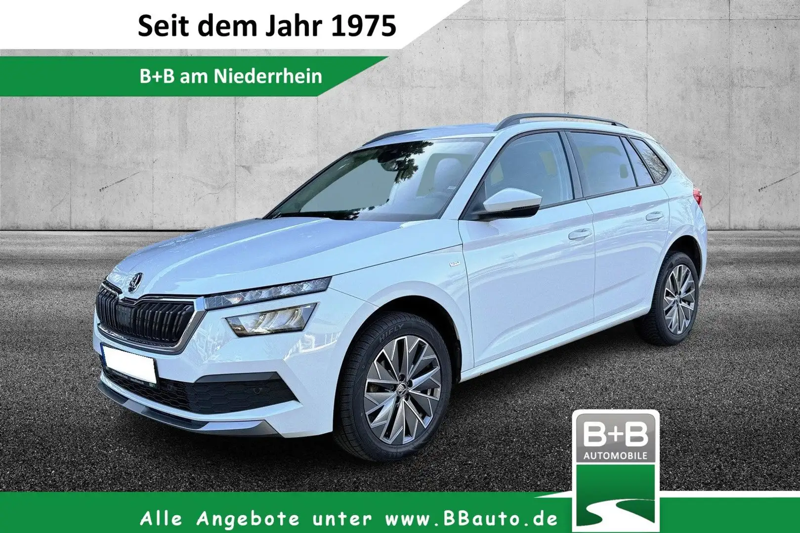 Skoda Kamiq Tour 1.0 TSI 7-Gang DSG Navi LED Weiß - 1