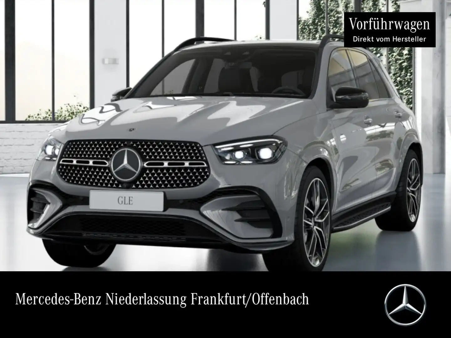 Mercedes-Benz GLE 450 4M AMG+NIGHT+PANO+360+AHK+MULTIBEAM+22"+9G Grau - 1