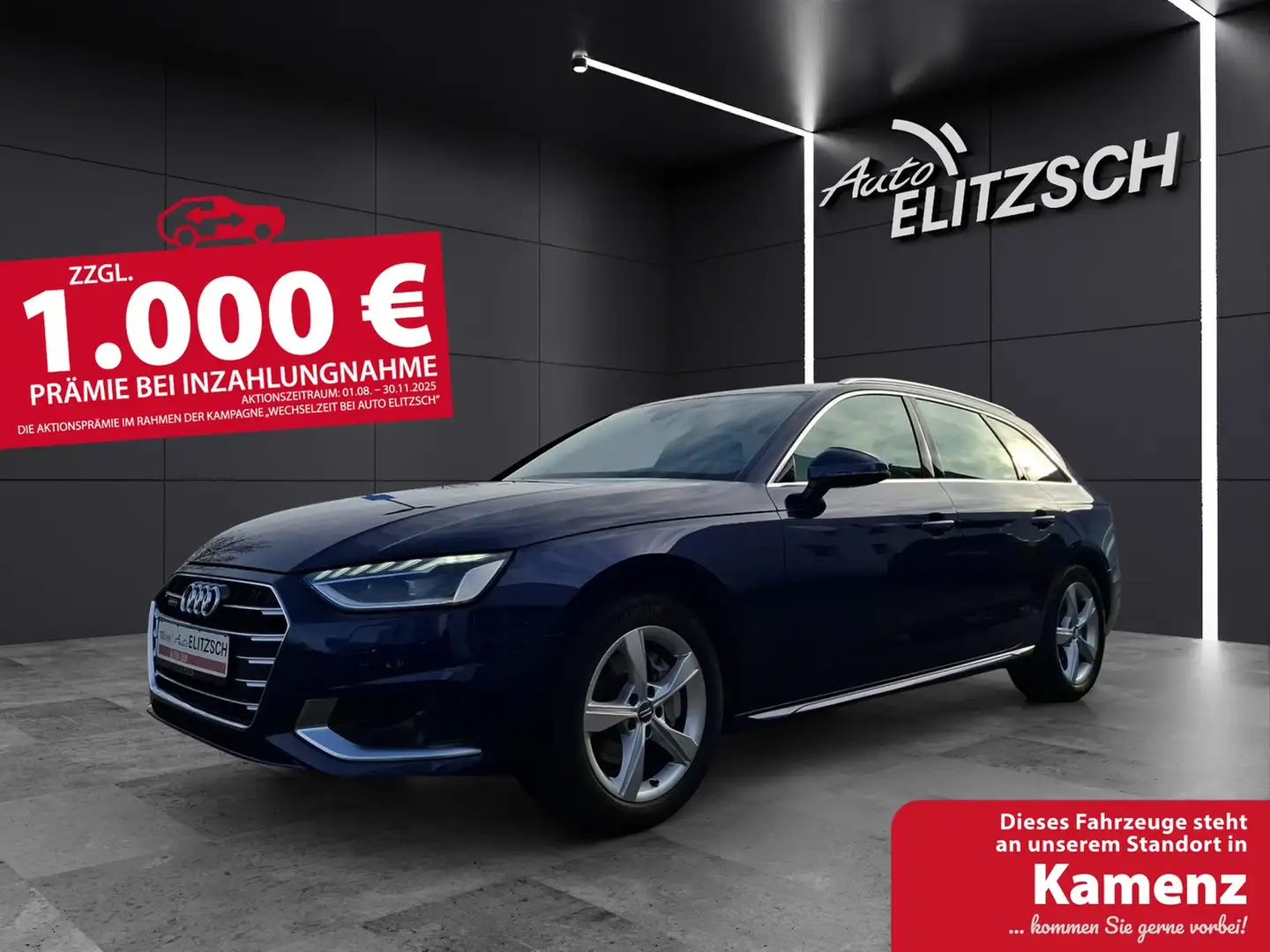 Audi A4 Avant 40 TDI advanced quattro S-tronic LED AHK ... Blau - 1