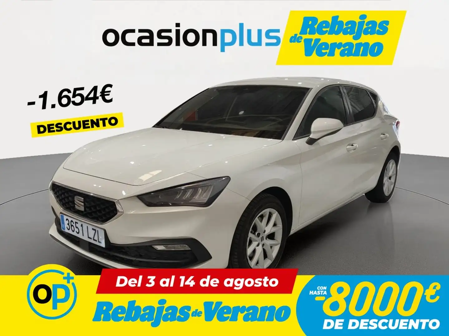 SEAT Leon 1.0 TSI S&S Style 110 Blanco - 1