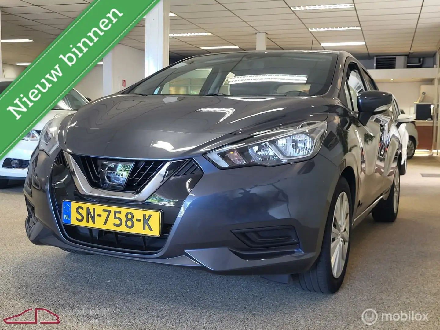 Nissan Micra 1.0 5drs Acenta Pack *NL, 1e EIG, APPLE CARPLAY RI Grijs - 1