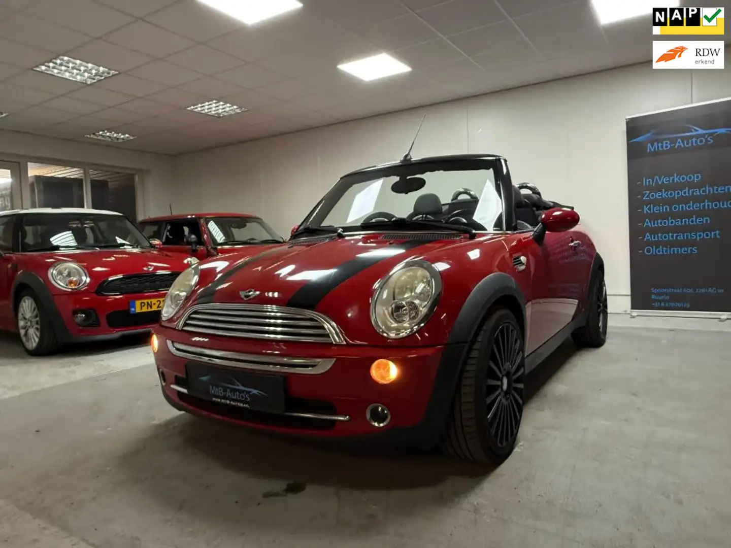 MINI One Cabrio Mini 1.6 Pepper Rojo - 1