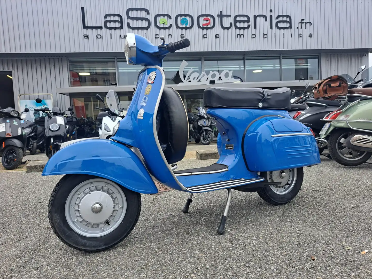 Vespa 125 Bleu - 1