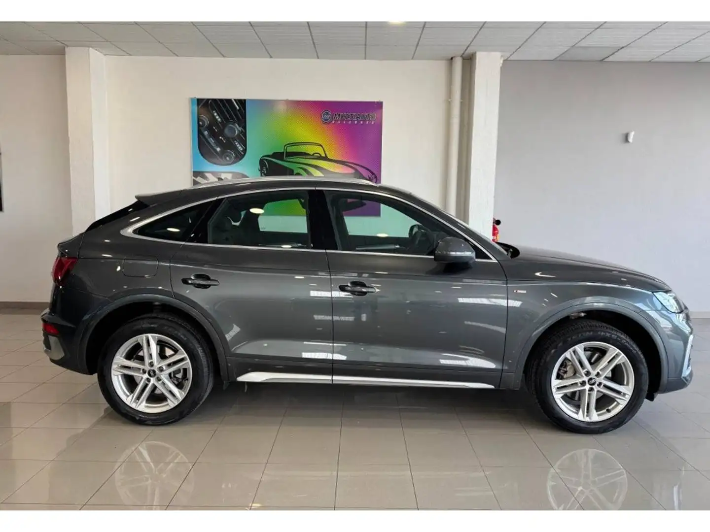 Audi Q5 Sportback 40 TDI quattro-ultra S line S tronic 150 Gris - 2