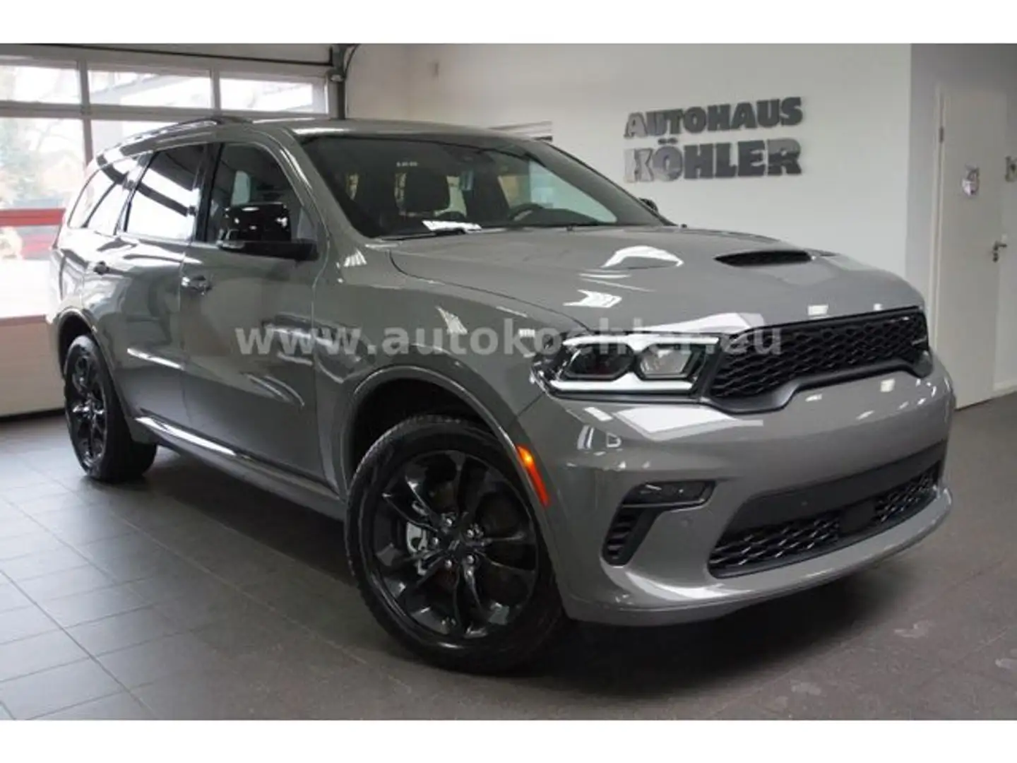 Dodge Durango 5,7 R/T, Technologie Pack,LPG,Black Top! Gris - 2