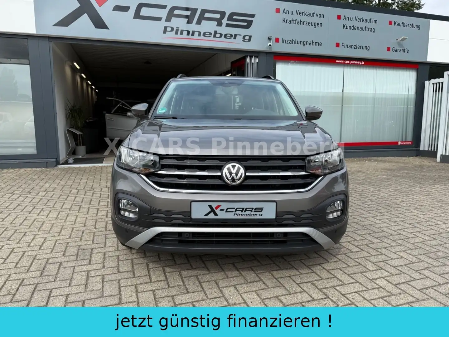 Volkswagen T-Cross 1.0 "Life"*Navi*Klimaaut*PDC*Multi*Allw Grijs - 2