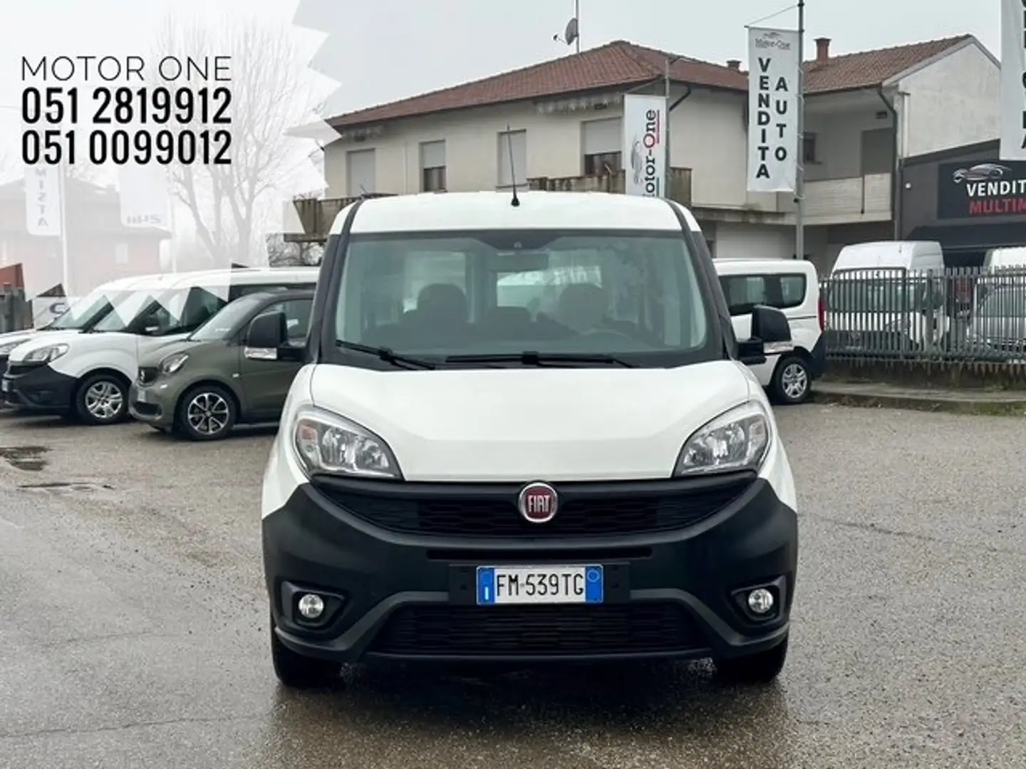 Fiat Doblo AUTOCARRO 5 POSTI 1.3 Mijet 95CV Blanc - 2