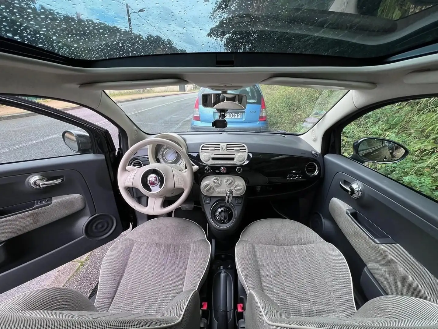 Fiat 500 1.2 i 69cv BVA Lounge Noir - 2