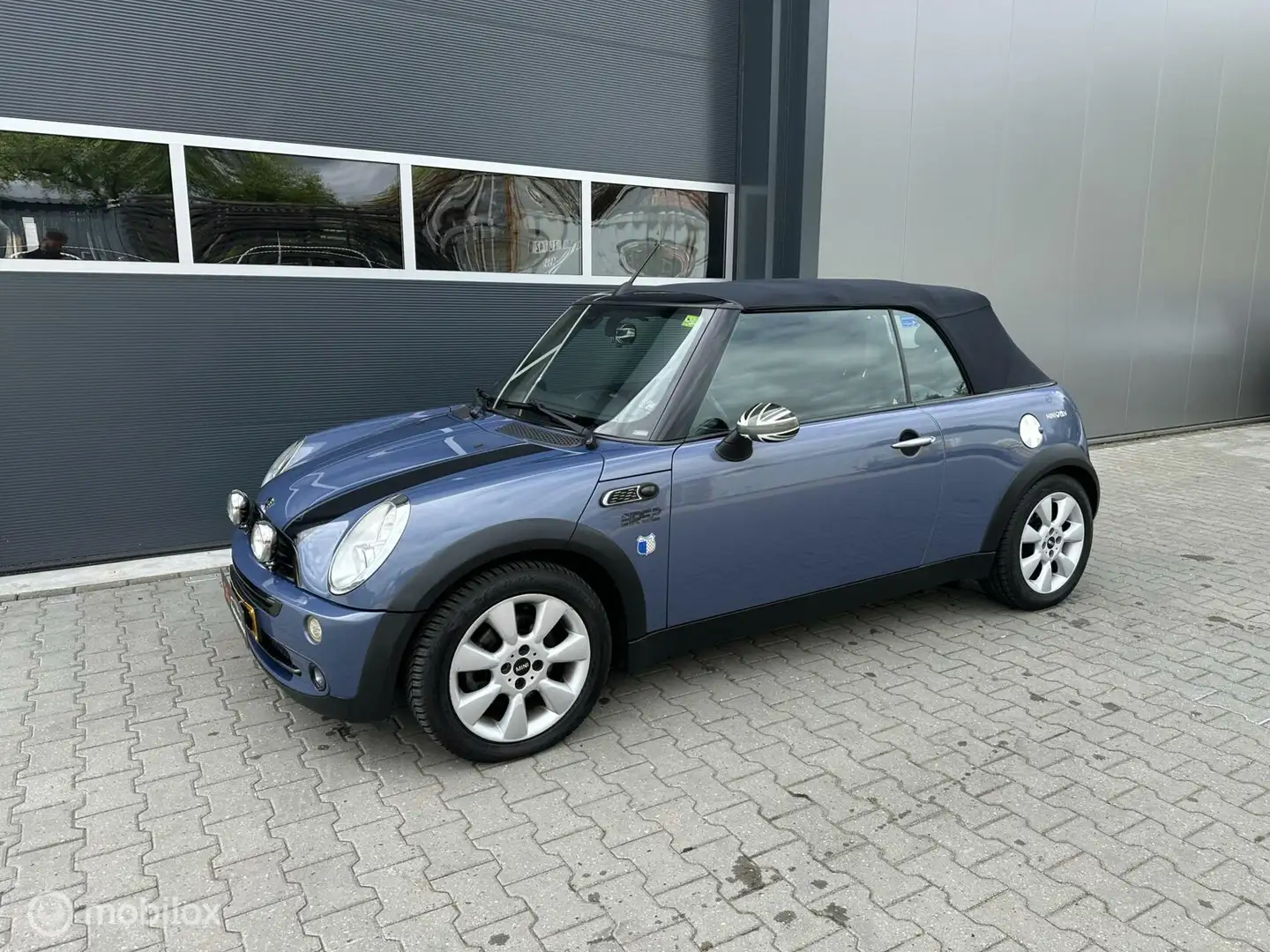 MINI Cooper Cabrio 1.6 Chili Youngtimer Bleu - 2