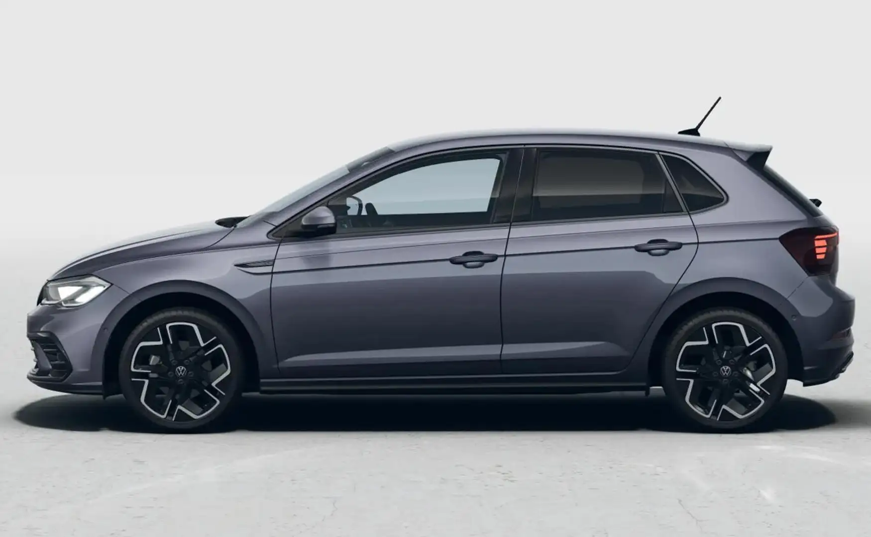 Volkswagen Polo R-Line ParkA Kam PrivG SHZ Ready2D 17Z ACC 85 k... Grau - 2