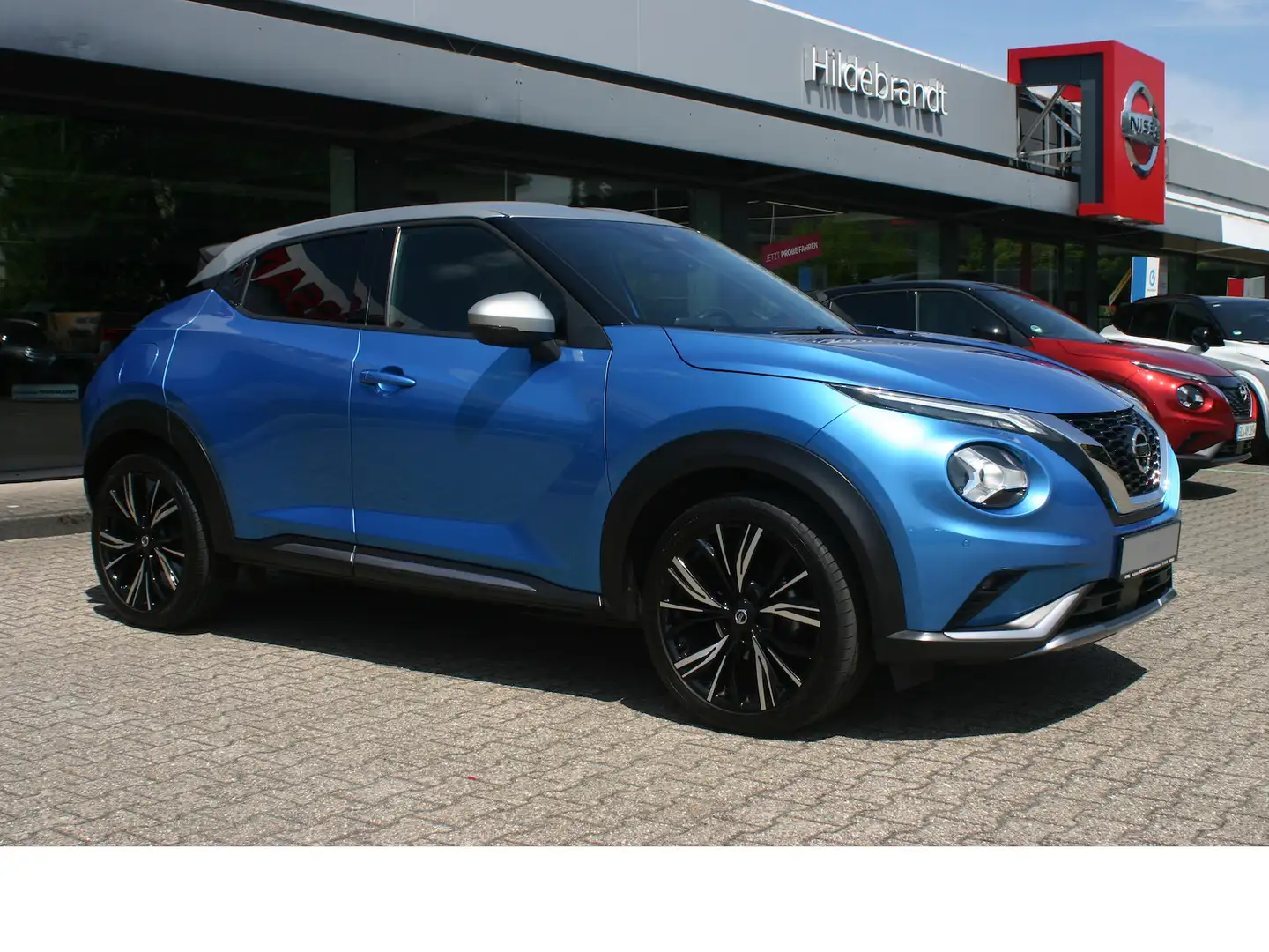 Nissan Juke N-Design 360°|ProPilot|Voll-LED|Navi|19 Blu/Azzurro - 1