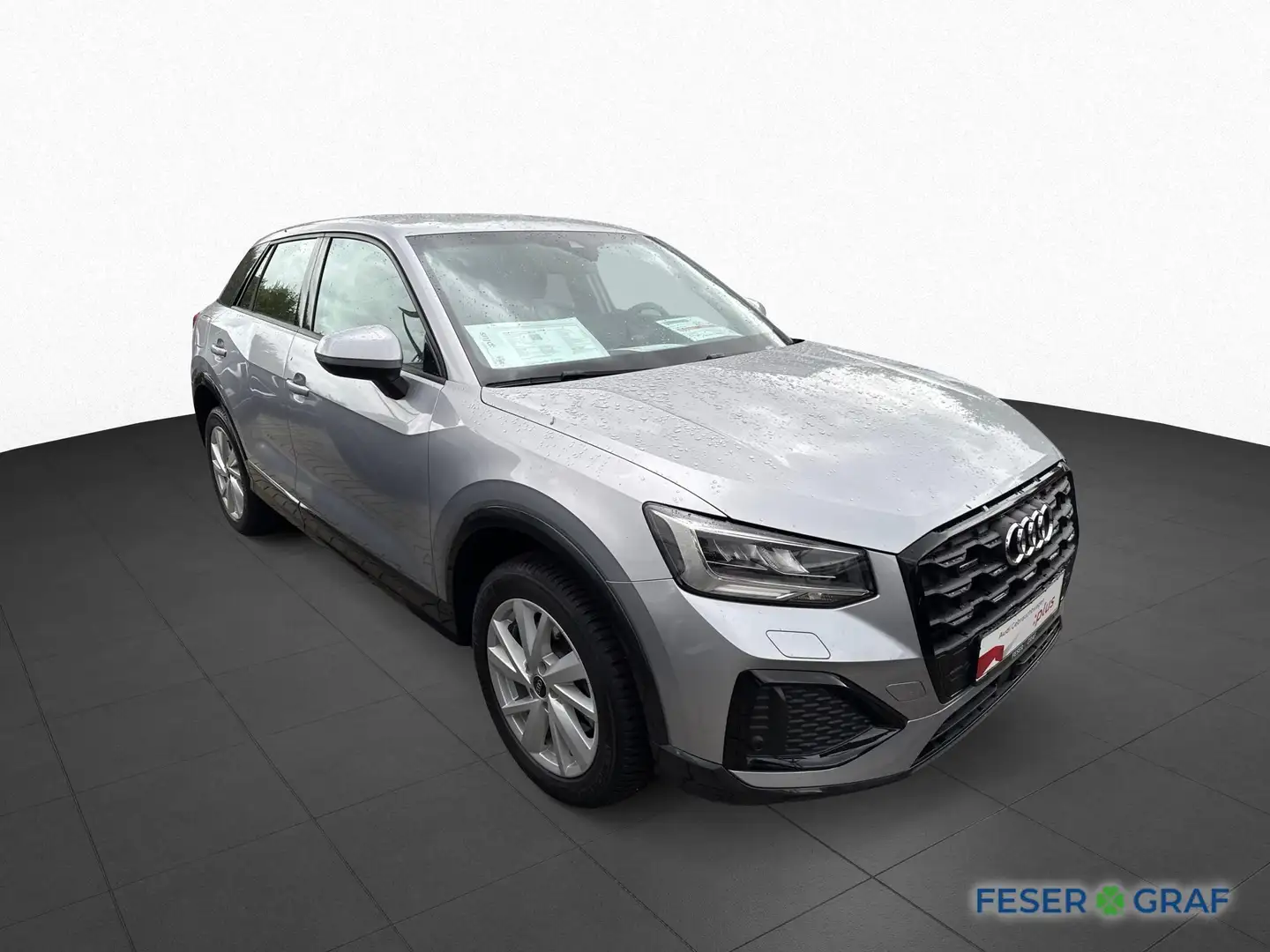 Audi Q2 adv 40 TFSI qu. S-tro. +Kamera+ACC+NAVI+ Silber - 2