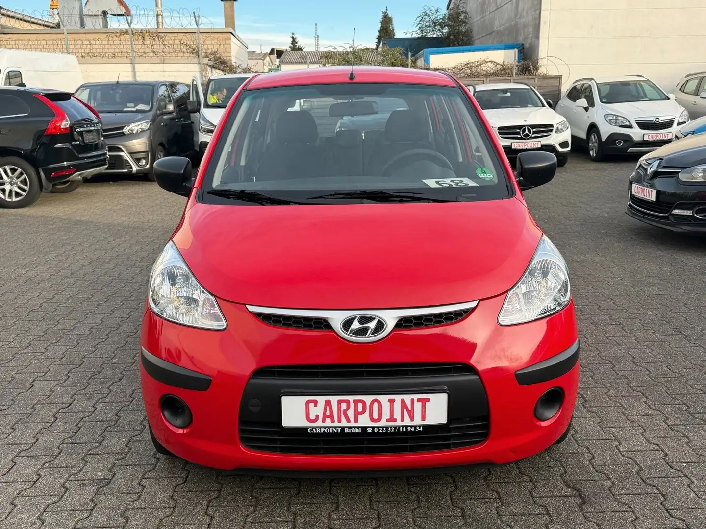 Hyundai i10 Style KLIMA/ALLWETTER/WENIG KM /AUTOMATIK Rouge - 2