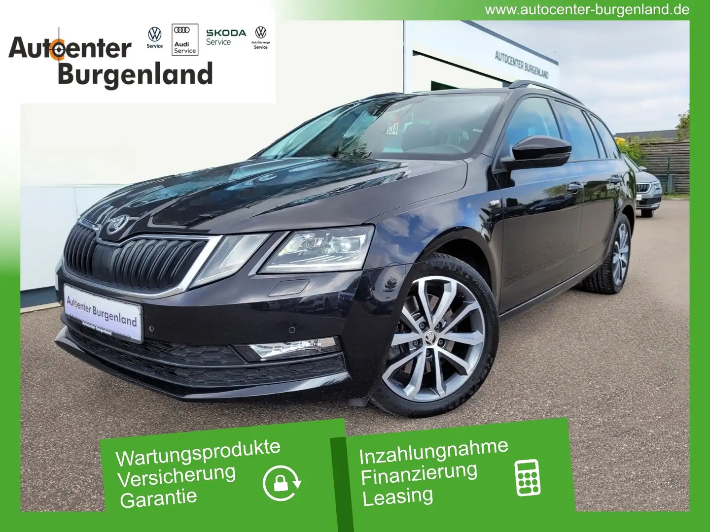 Skoda Octavia 3 Combi 2.0 TDI DSG SOLEIL LED, NAVI, KLIMA, SHZ, Nero - 1
