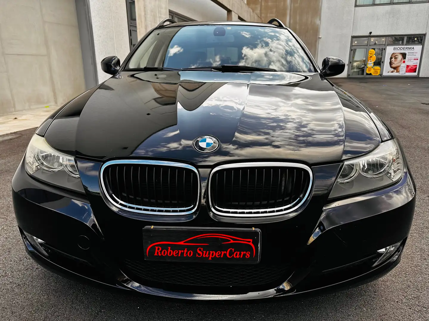 BMW 320 320d Touring Msport Automatico Pelle Navigatore Noir - 2