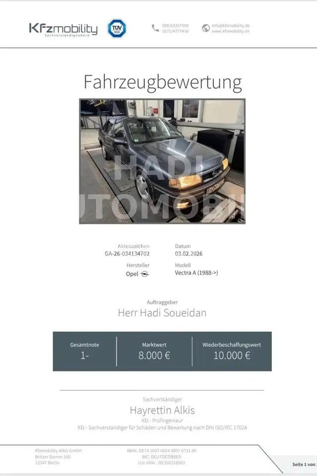 Opel Vectra 2.0i CDX 16V+2.Hand+OLDTIMER+WERTGUTA., foto 9