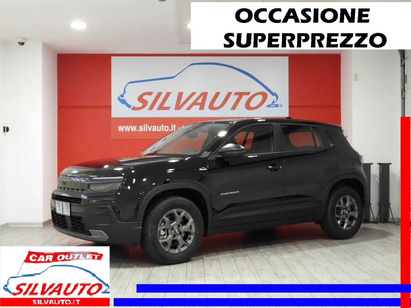 Jeep Avenger 1.2 TURBO E-HYBRID EDCT6 100CV FWD LONGITUDE 2025 Nero - 1