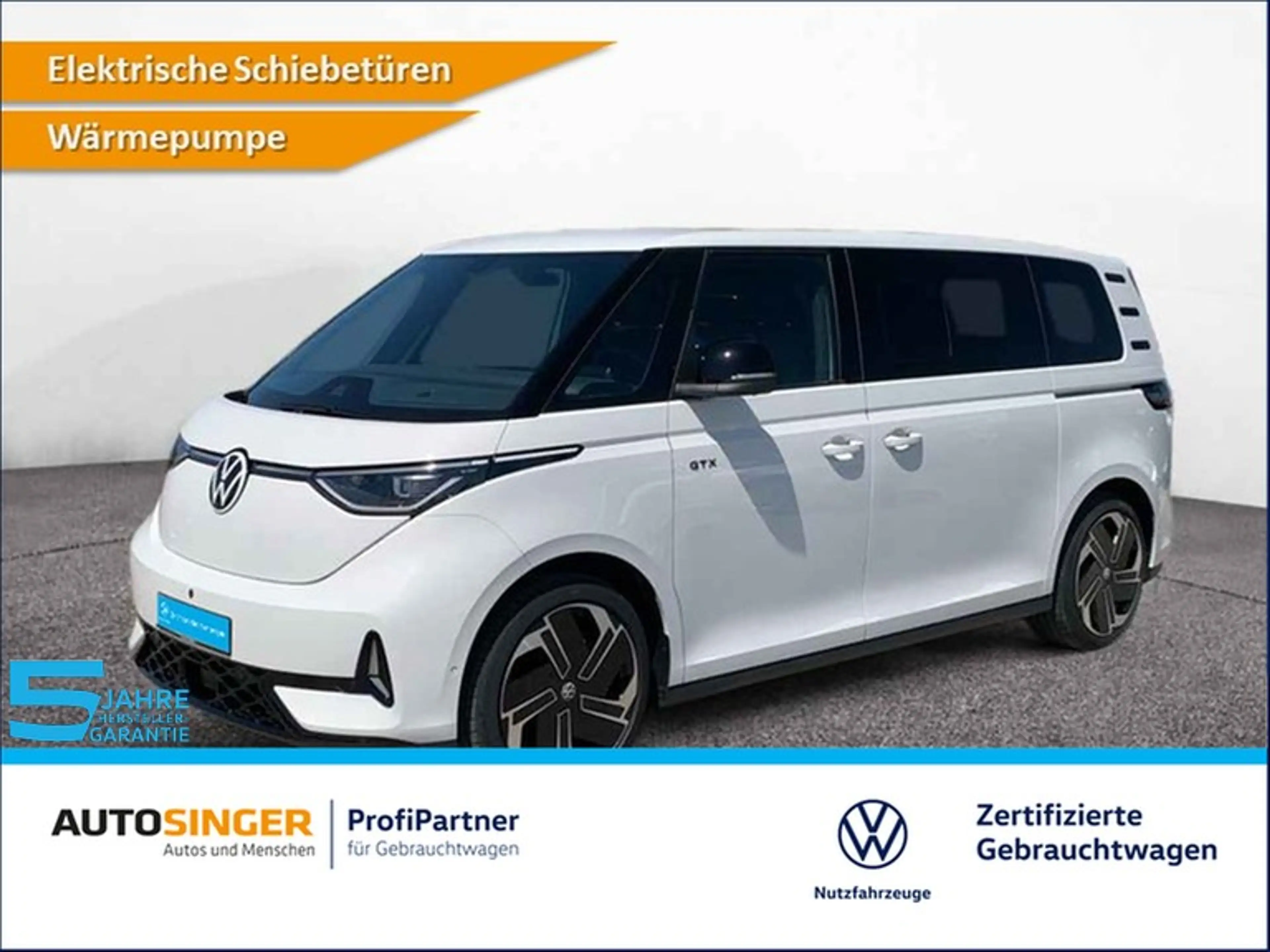 Volkswagen ID. Buzz GTX LANG LR LWB *6-S*ELEK.TÜR*AHK*PANO