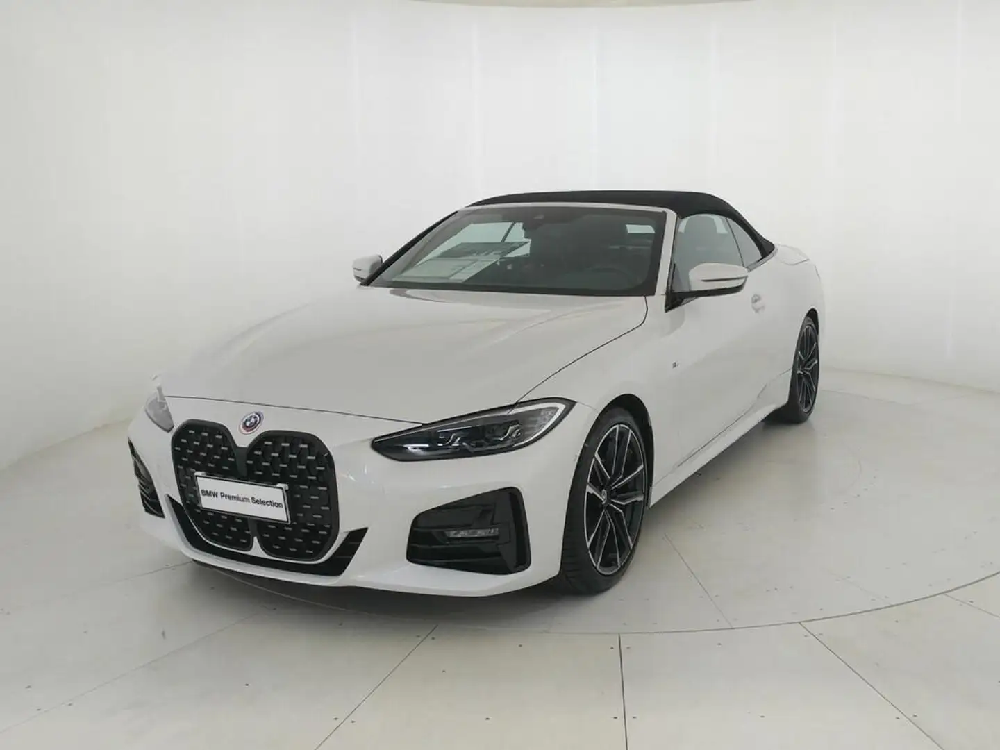 BMW 420 i Cabrio Msport auto Wit - 1