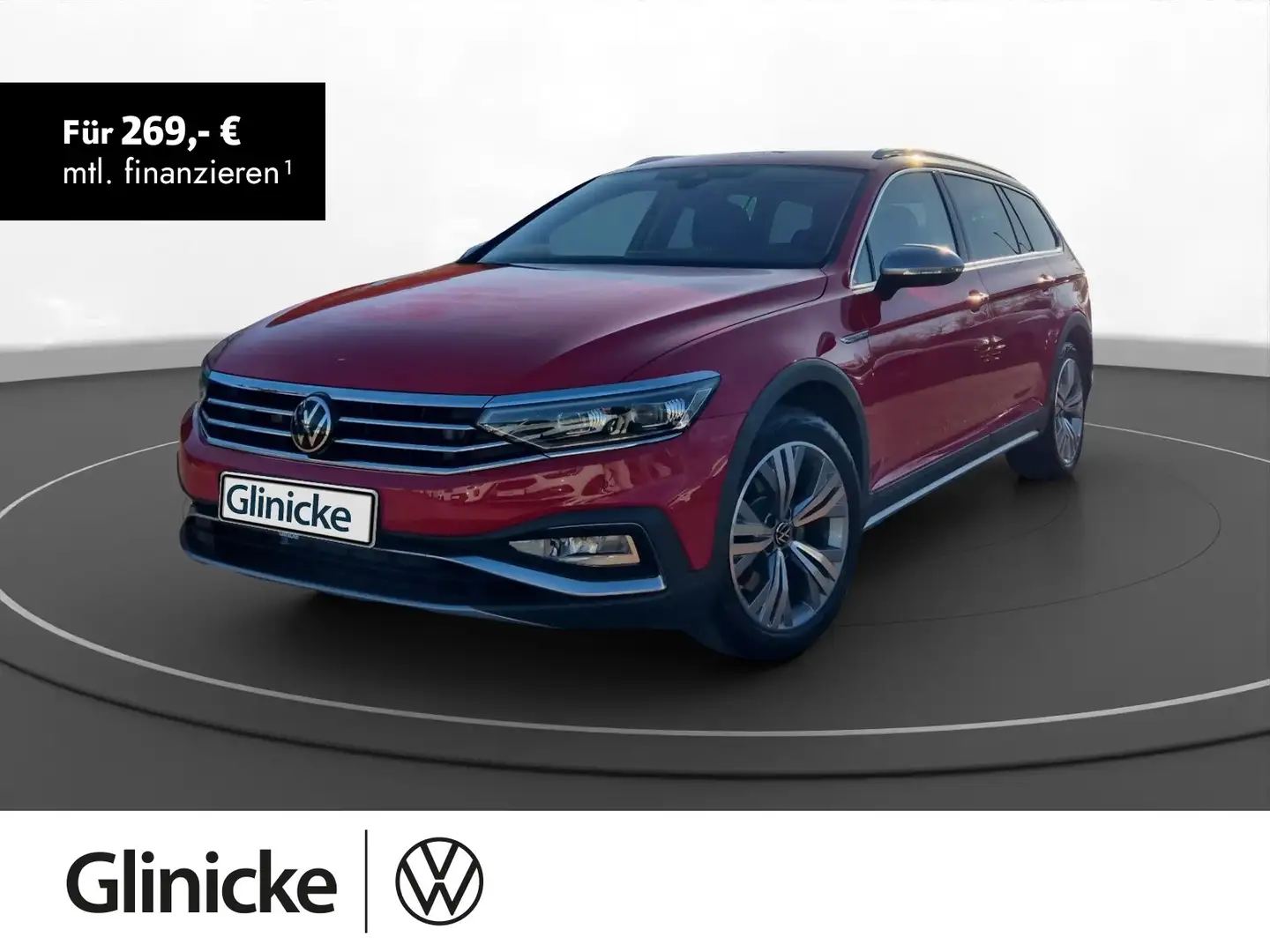 Volkswagen Passat Alltrack 2.0 TSI DSG 4Motion AHZ AHK IQ.L Rojo - 1