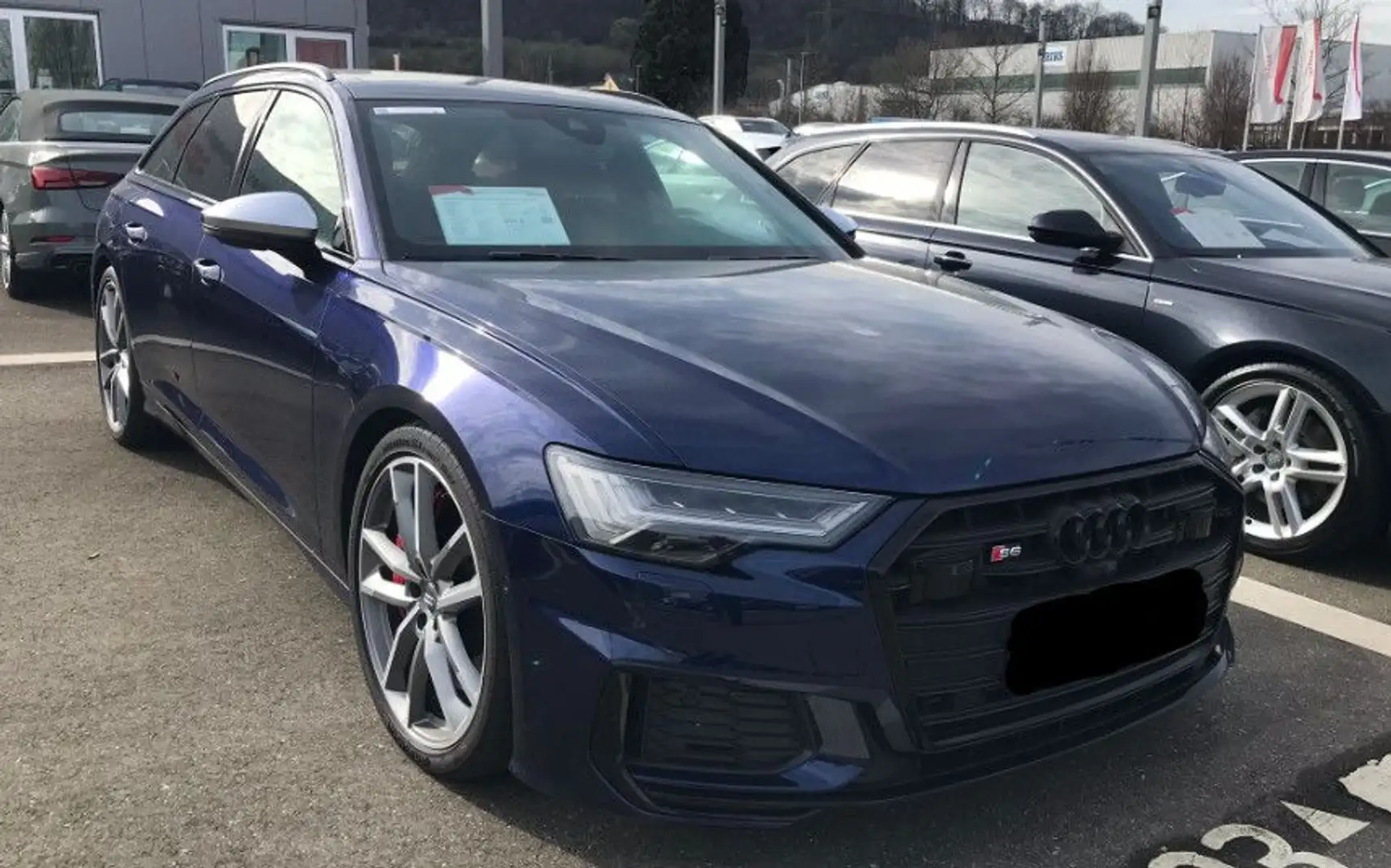 Audi S6 Avant 3.0 TDI qua. HUD Standh Pano AHK Matrix Blau - 1