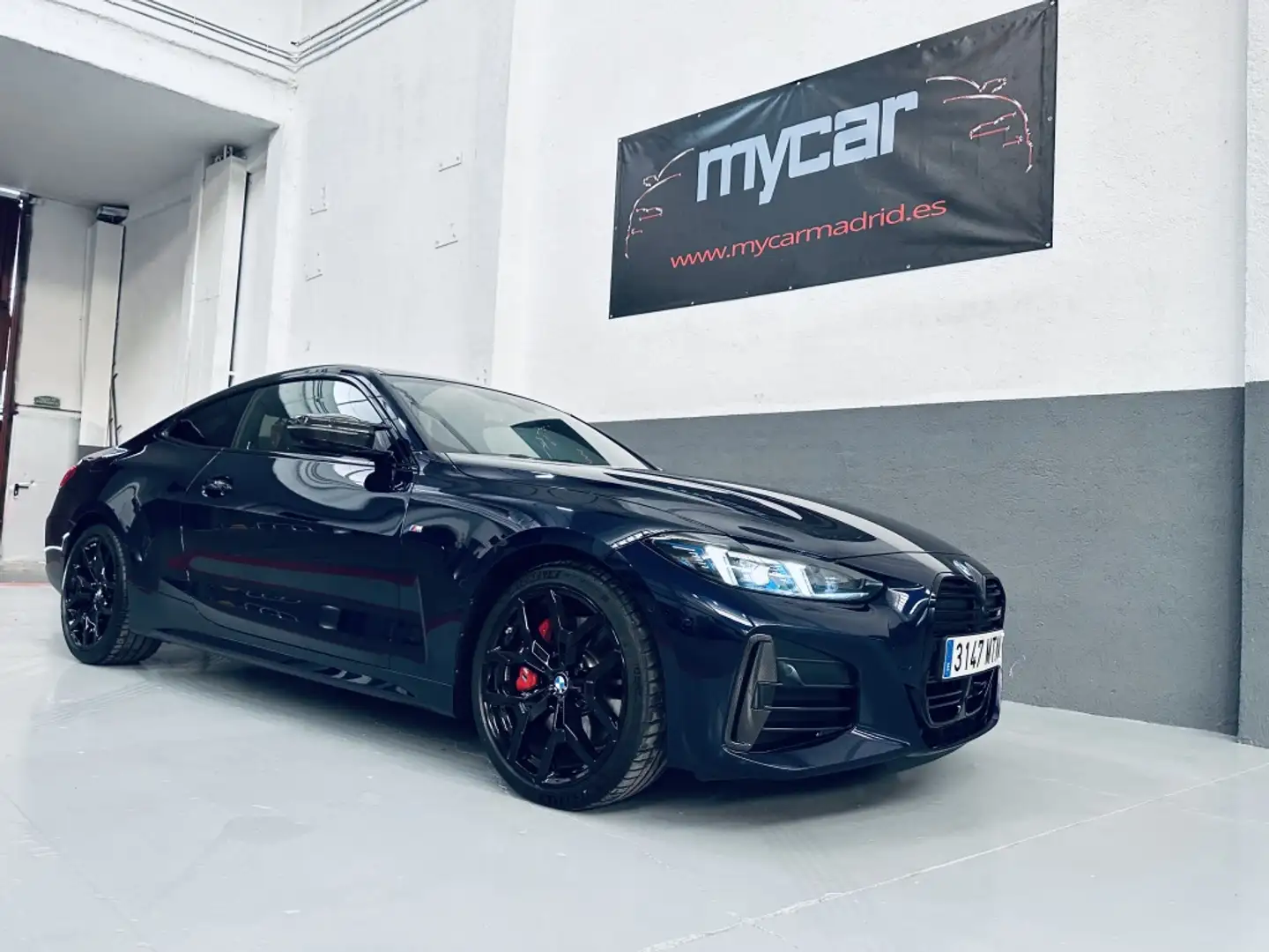 BMW 440 M440dA Coupé xDrive M Sport Pro Blauw - 1