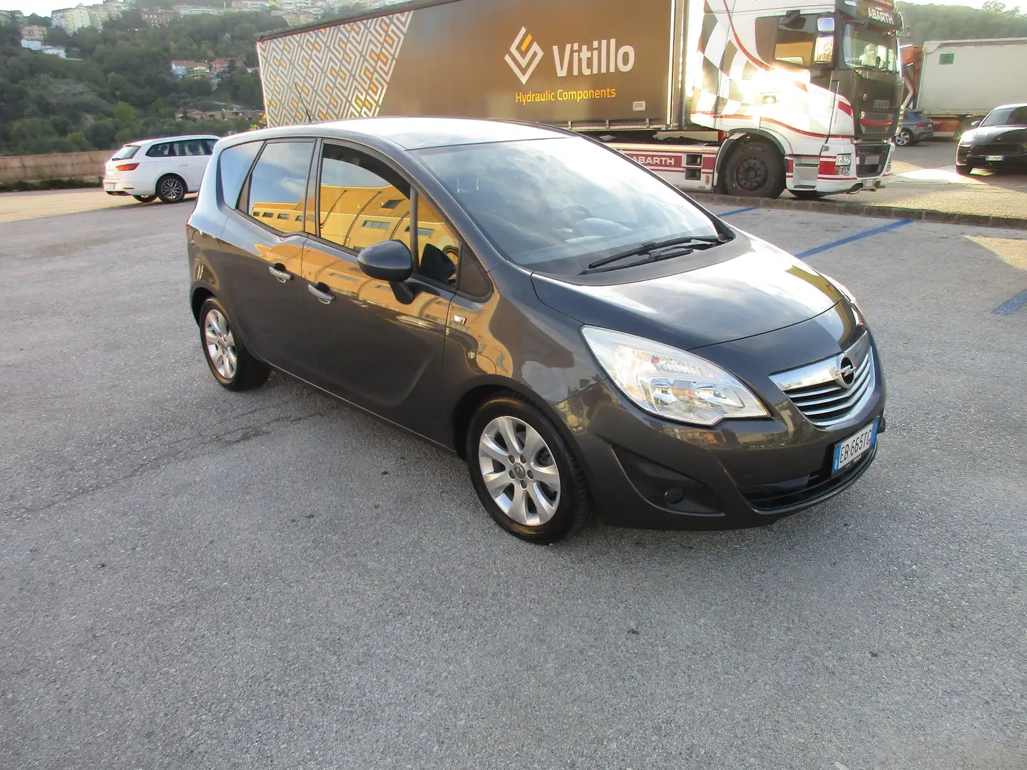 Opel Meriva 2010 1.3 cdti ecoflex Cosmo 95cv GARANTITA FULL Gris - 2