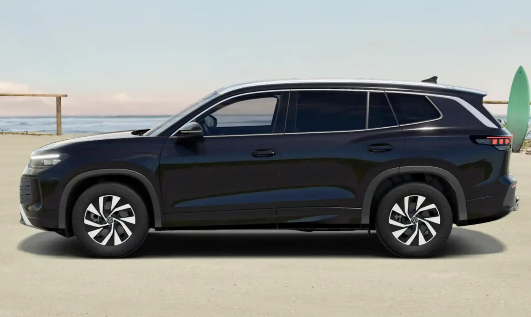 Volkswagen Tayron LIFE PHEV LED+ AHK 5JGar IQ.DRIVE SHZ ParkAs+ 1... Schwarz - 2