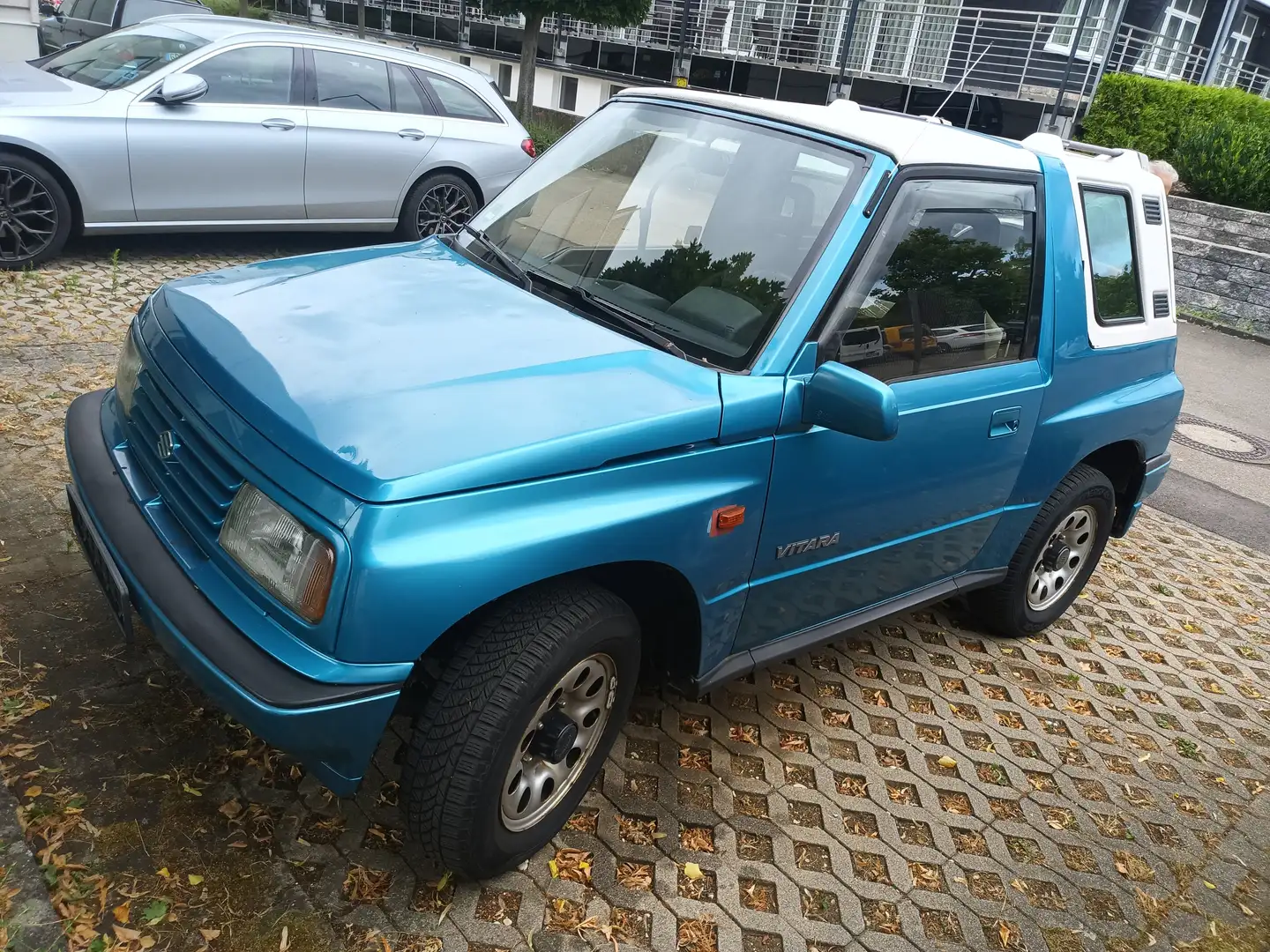 Suzuki Vitara 2.HAND+WENIG KM+FAEHRT GUT+TUEV Bleu - 2
