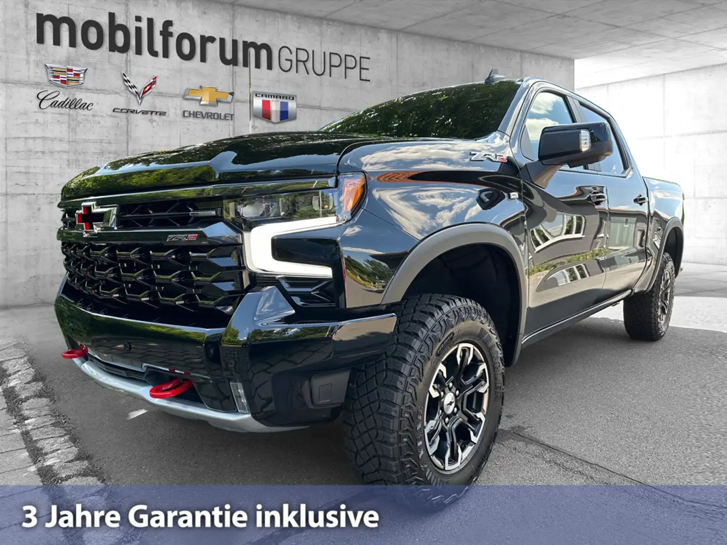 Chevrolet Silverado ZR2 6.2L V8 3LT MY25 AHZV 3.5t Schwarz - 1