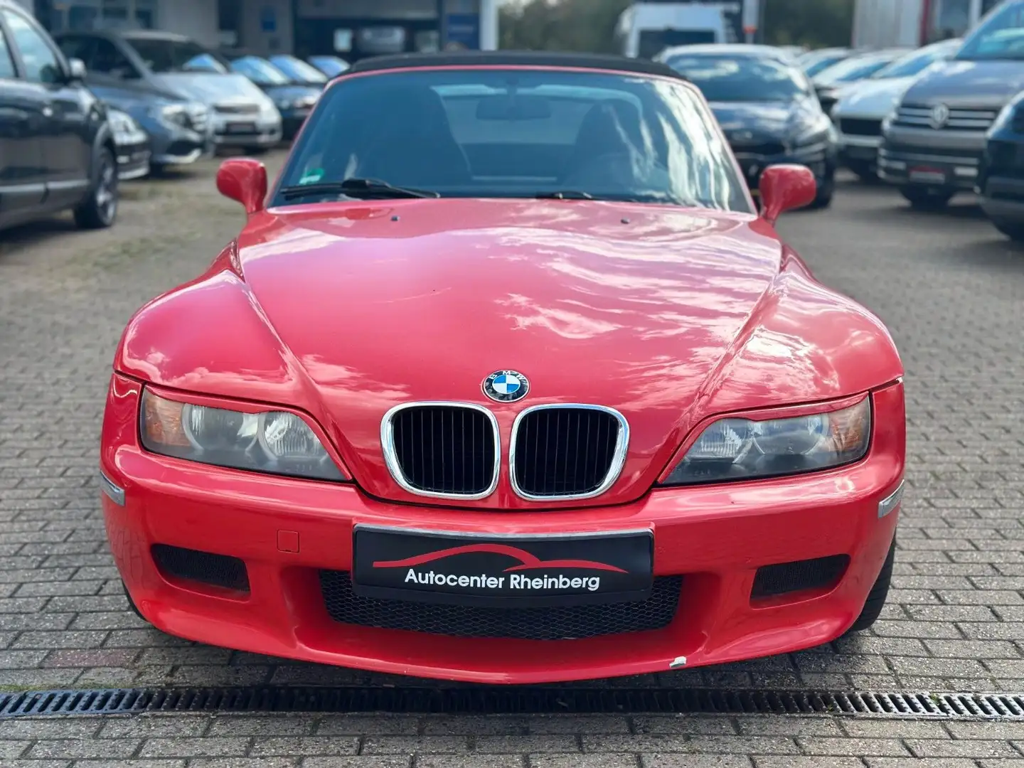 BMW Z3 Roadster 1.9i Hardtop Tüv Inspektion TOP Rouge - 2