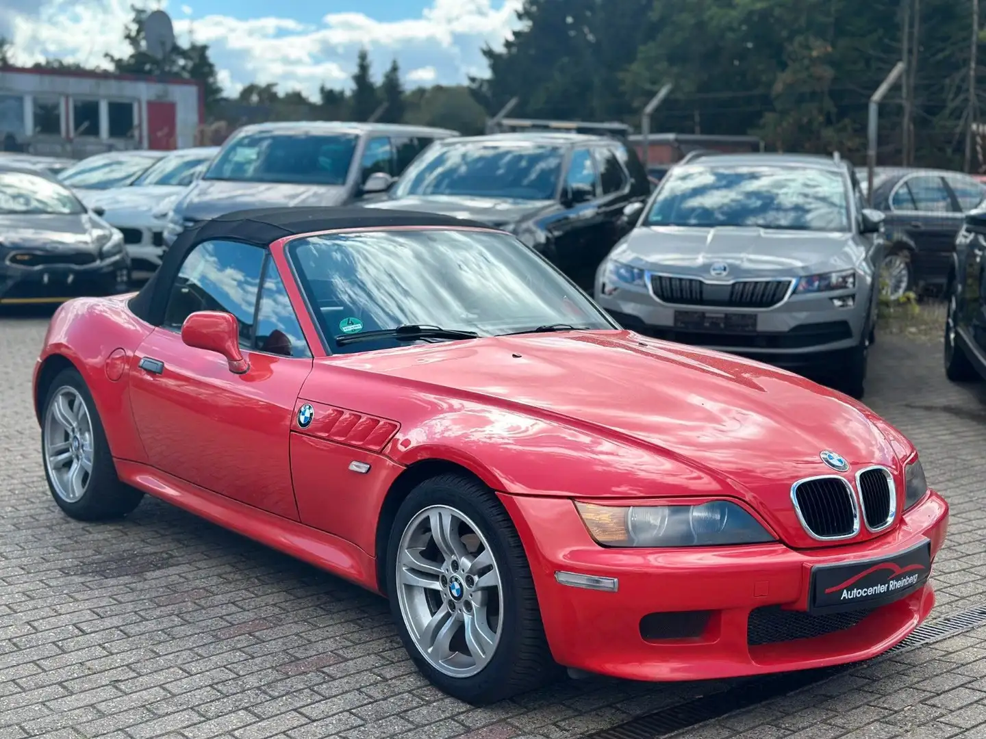 BMW Z3 Roadster 1.9i Hardtop Tüv Inspektion TOP Rouge - 1