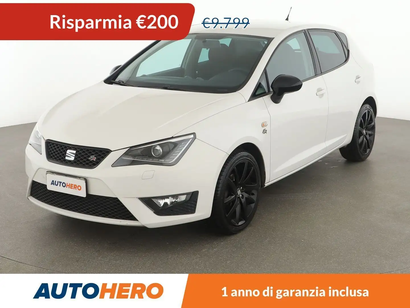 SEAT Ibiza 1.4 TDI FR 90 CV Bianco - 1