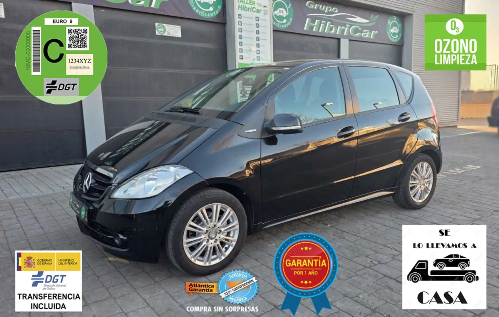 Mercedes-Benz A 160 BE Elegance Negro - 1