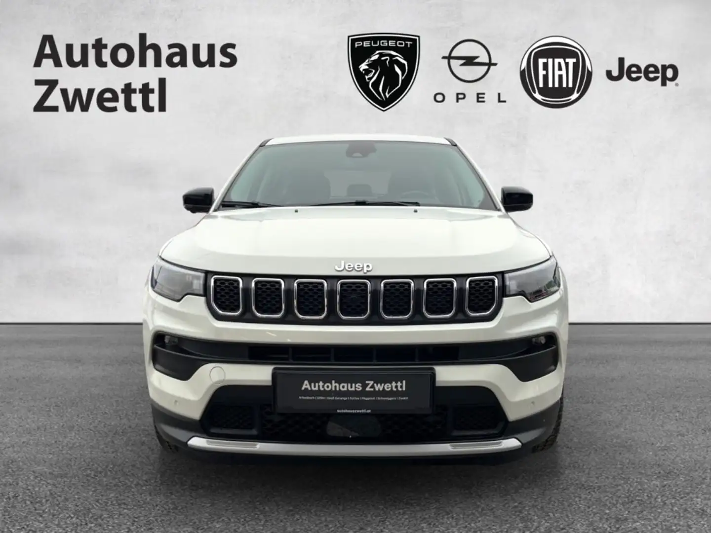 Jeep Compass Altitude MHEV 130 e-DCT7 Blanc - 2