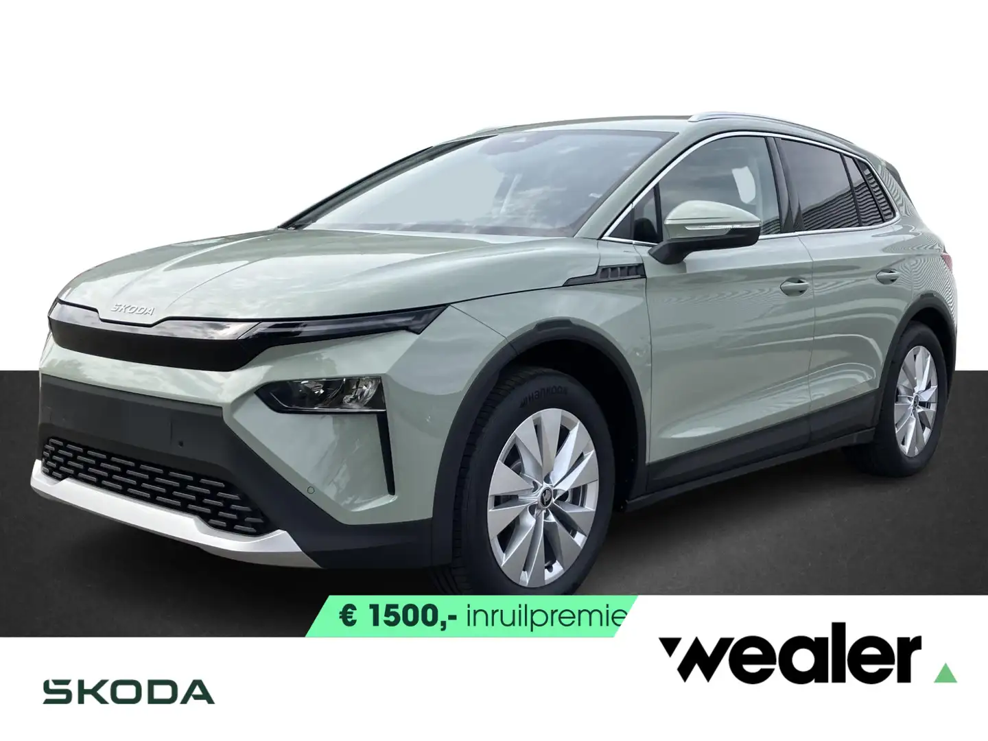 Skoda Elroq 85 Business Edition Tour 286 PK | Trekhaak | Busin Vert - 1
