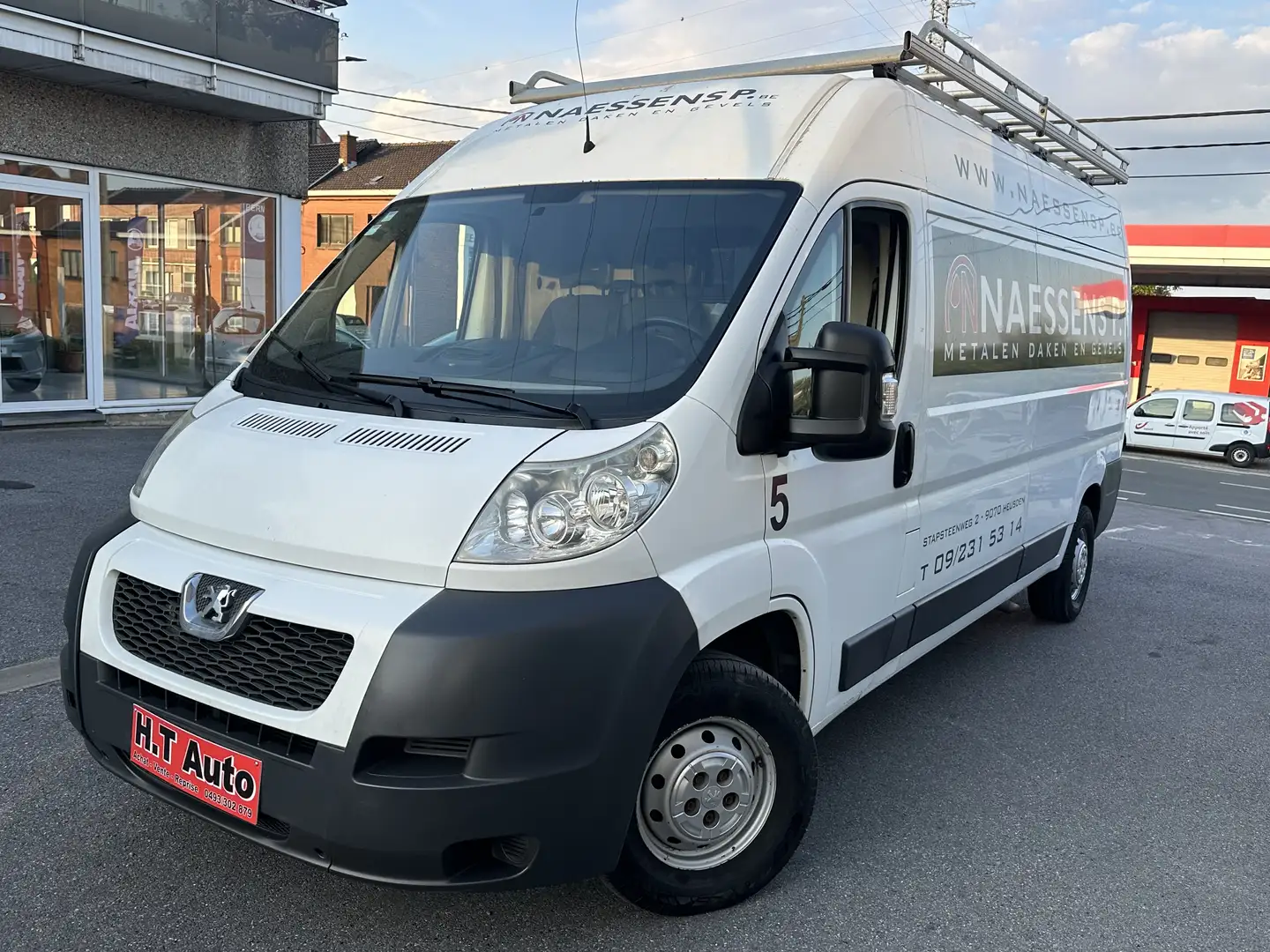 Citroen Jumper 2.2 HDi L3 H2/Gallerie de toit/Echelle/Euro5 Blanc - 1