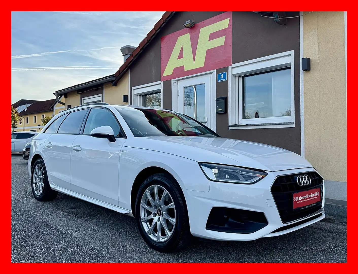 Audi A4 Avant 35 TDI S-tronic | AUT | WENIG KM Blanc - 1