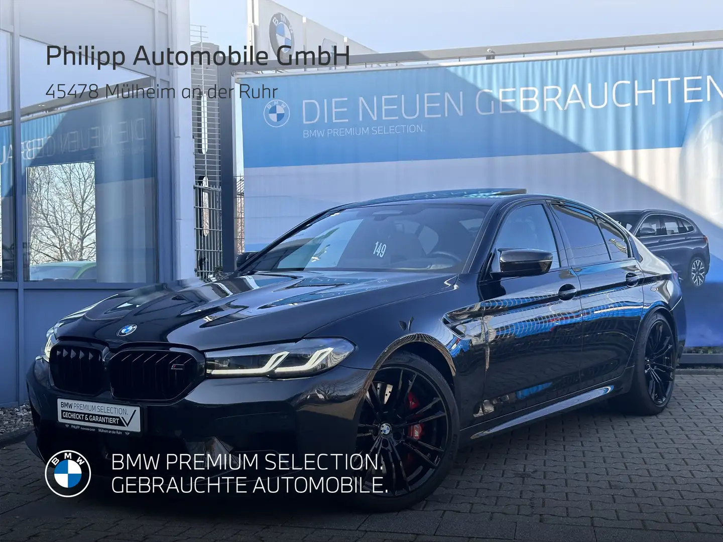 BMW M5 Limousine Glasdach Ad.LED ParkingAssPlus B&W DAB Schwarz - 2