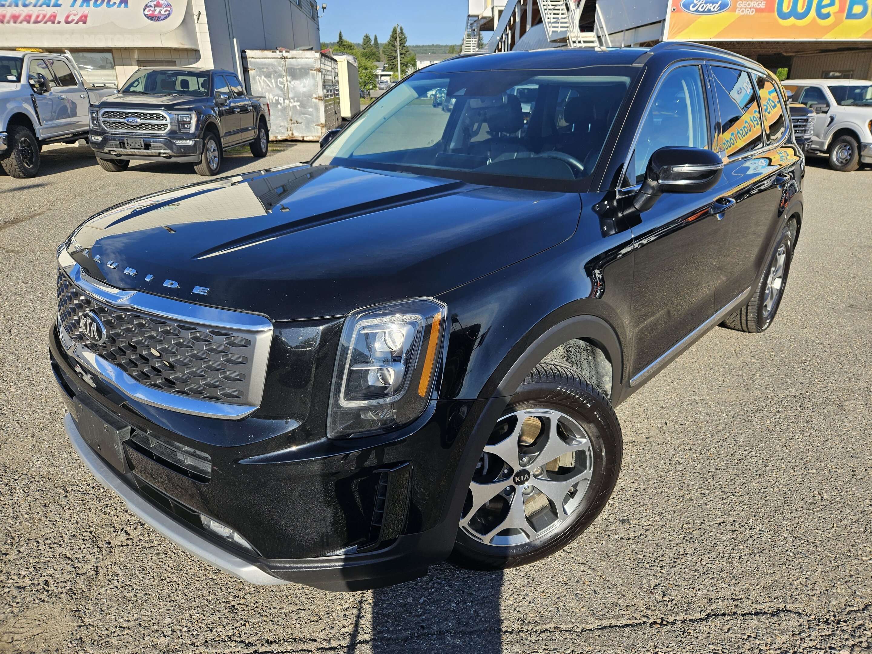 Black 2020 Kia Telluride SUV / Crossover All-Wheel Drive 8-Speed Automatic