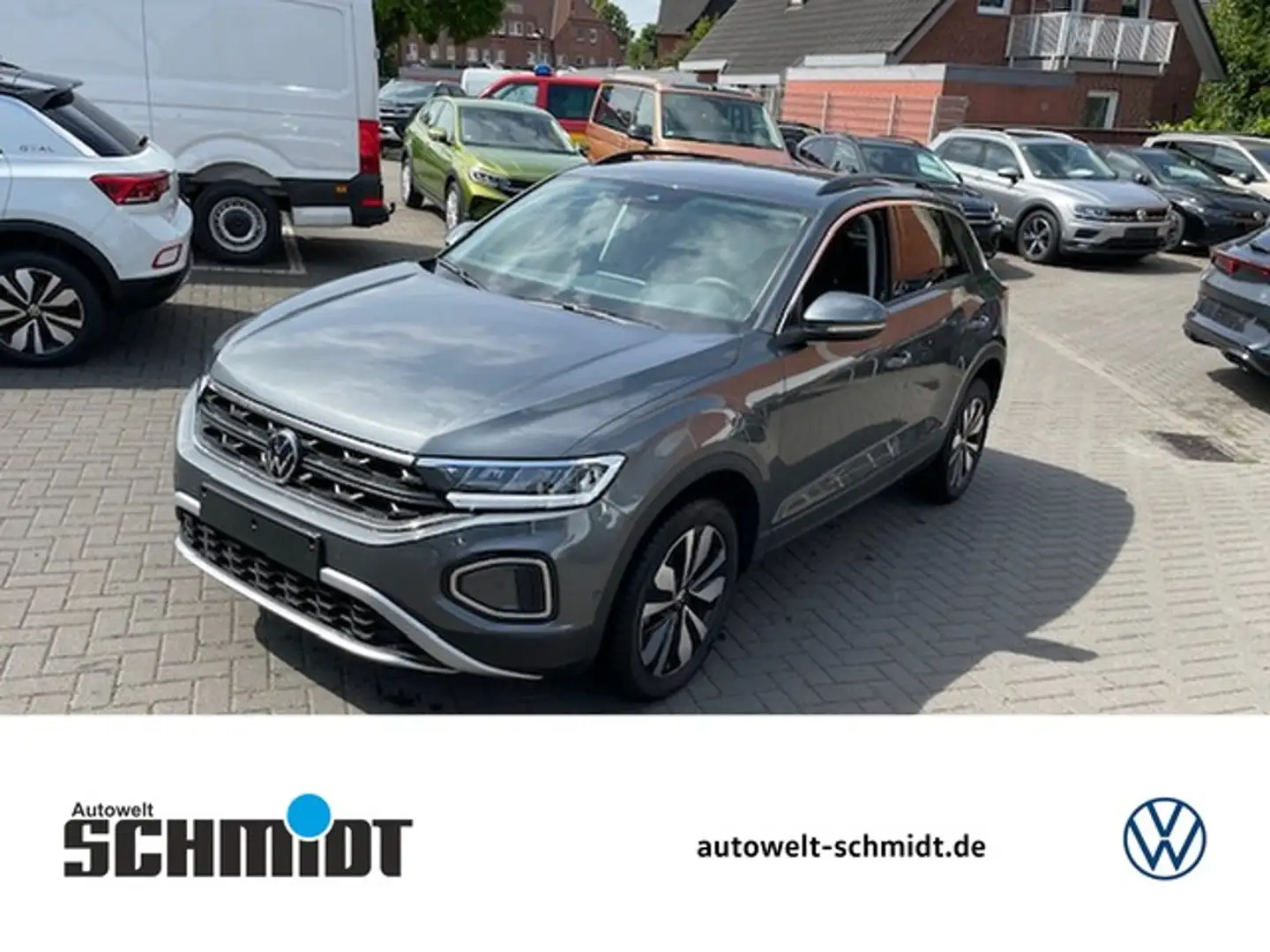 Volkswagen T-Roc 1.0TSi Move R-Kamera ACC NaviMedia 17Zoll LED Grau - 1