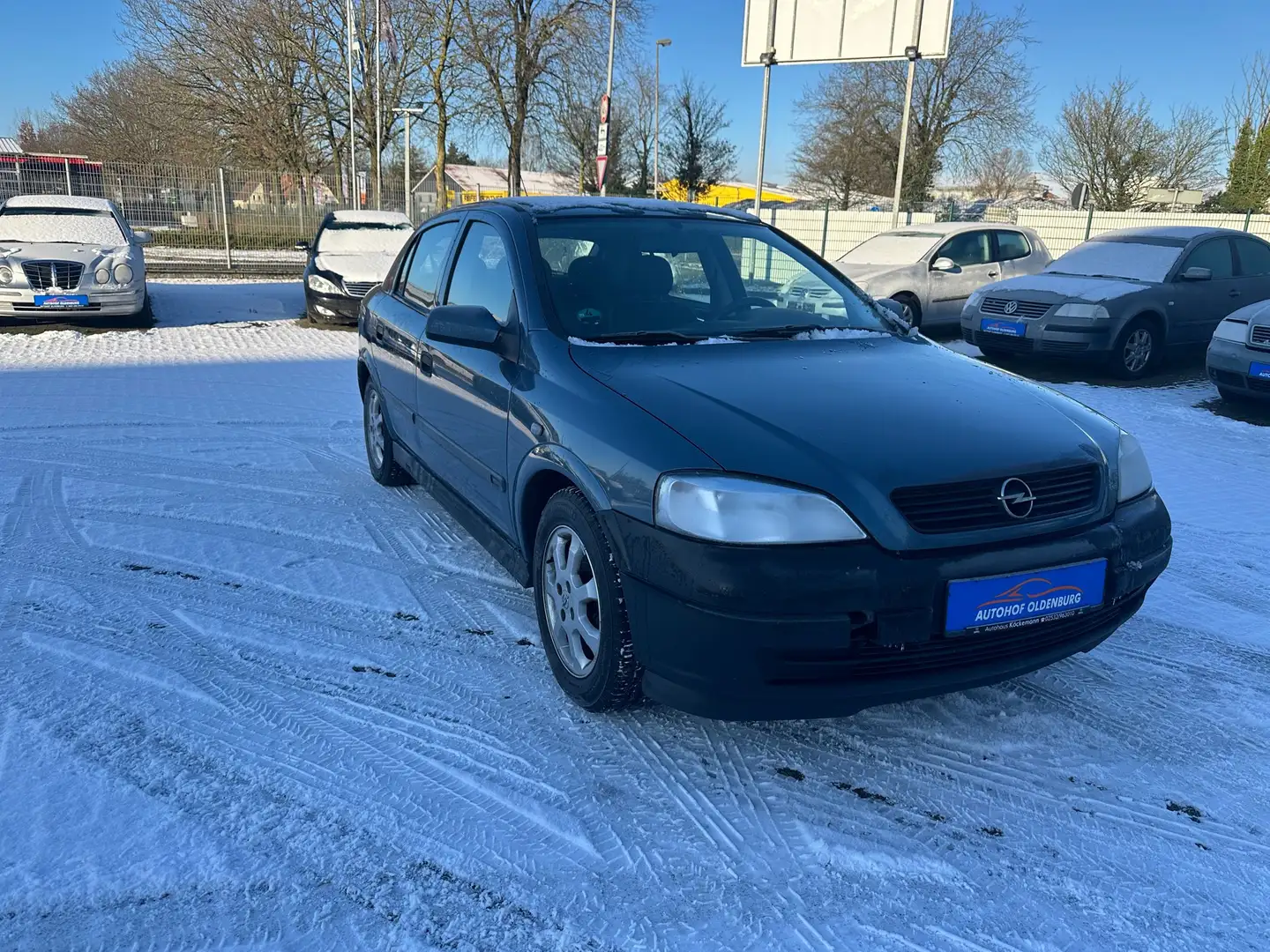 Opel Astra 1.6 So & Wi Reifen TÜV NEU ; Guter Zustand Grau - 1