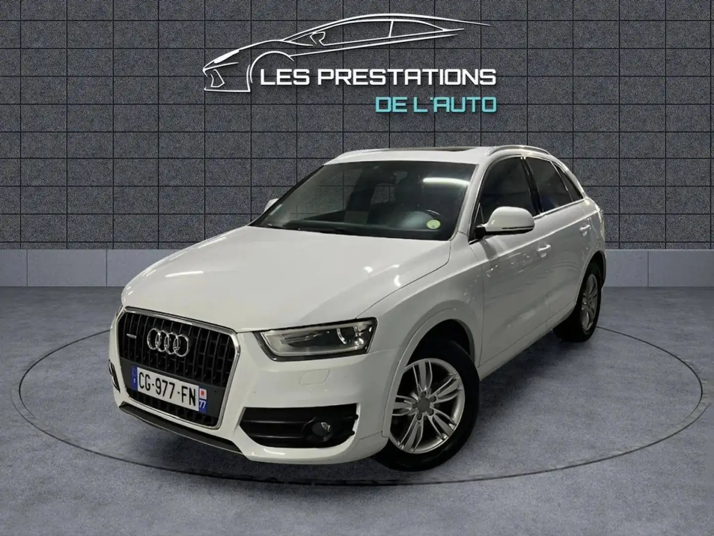 Audi Q3 2.0 TDI 177ch Amb Luxe quattro S tronic 7 Bianco - 1