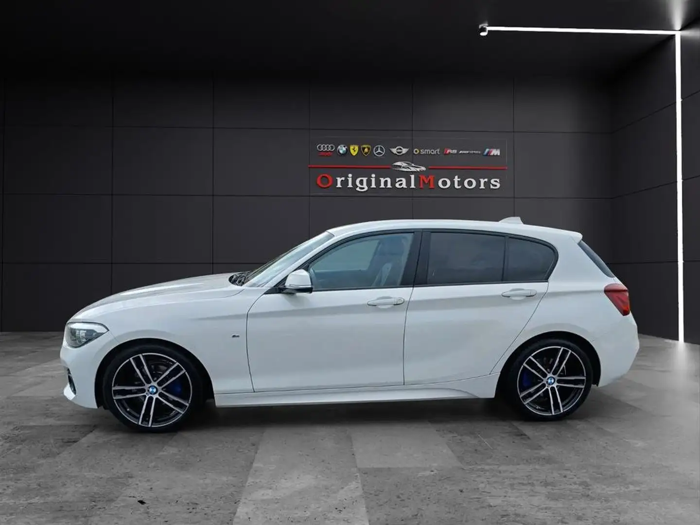 BMW 118 118i Msport 136cv auto HARMAN KARDON/AUTOMAT/TELEC Bianco - 2
